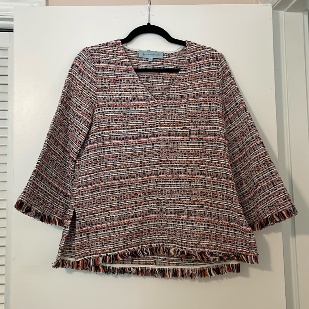 Tuckernuck woven blouse